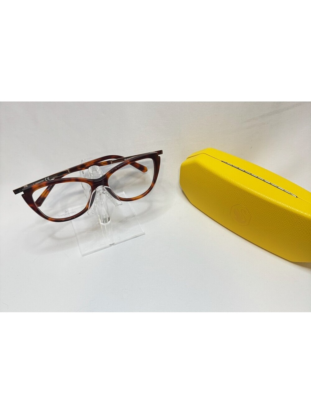Swarovski Eyeglass Frames Brown Size Os